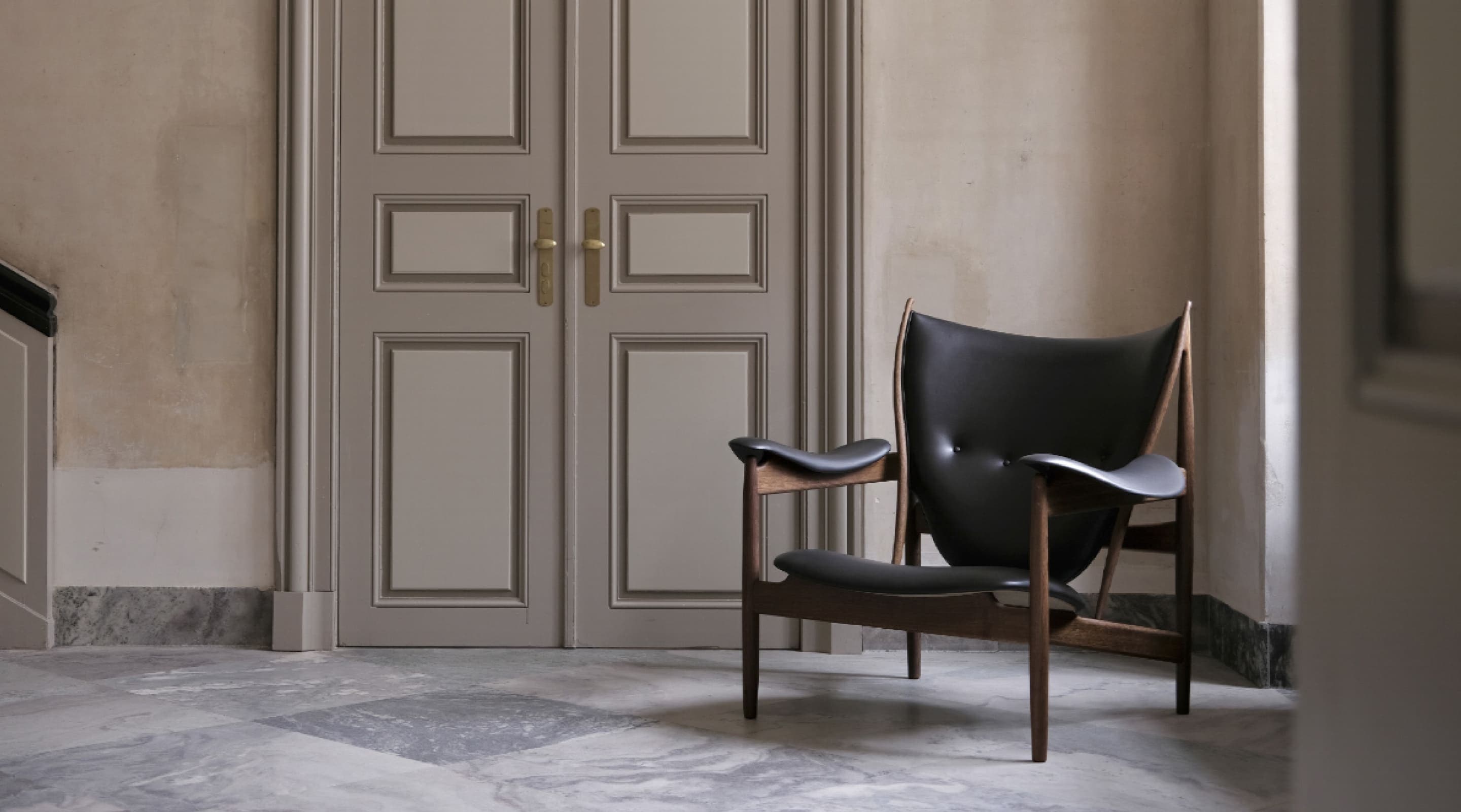 Exclusive limited edition of the Chieftain Chair, meticulously crafted in smoked oak